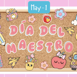 Frisos: Día del Maestro - Groovy (Mayo)